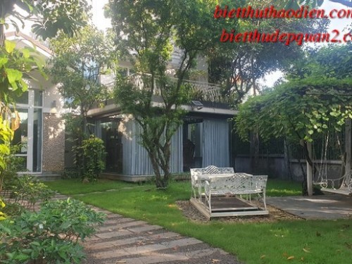 A Villa Thao Dien for rent, big garden and pool A Villa Thao Dien for rent, big garden and pool