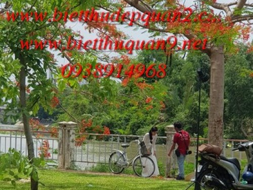 Bán đất biệt thự mặt tiền sông Quận 2 Bán đất biệt thự mặt tiền sông Quận 2